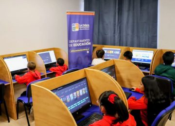 Escuela Palestina de La Calera tiene nueva sala de computación