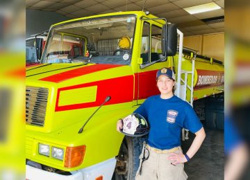 Esta es la historia de la primera mujer maquinista de Bomberos de Quillota