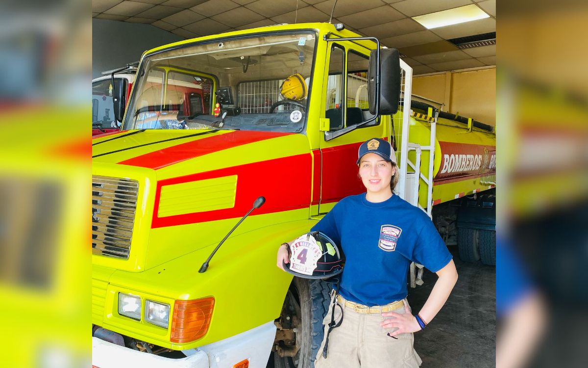 Esta es la historia de la primera mujer maquinista de Bomberos de Quillota