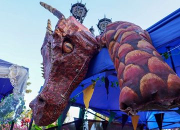 Feria con temática de la época medieval llega a La Cruz