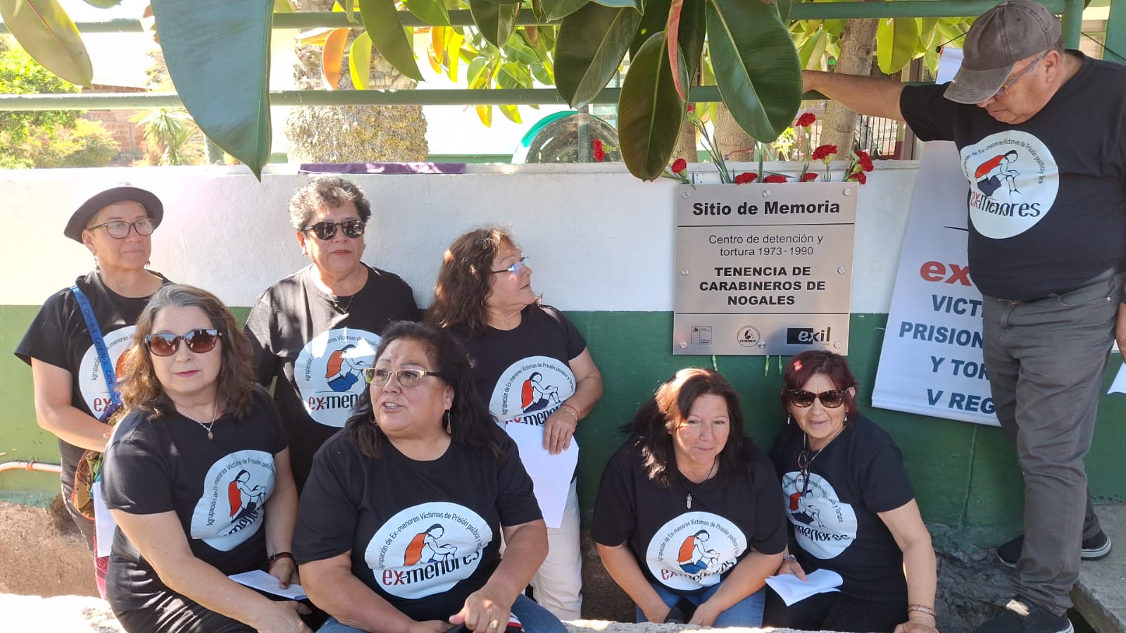 Instalan placa de memoria en la Tenencia de Nogales