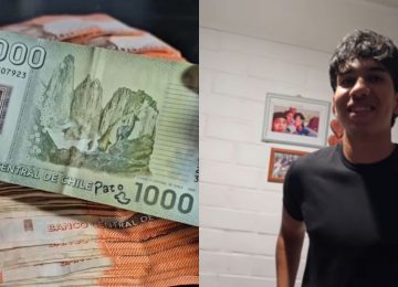 Joven se ganó $1 millón de pesos por encontrar raro billete en Quillota