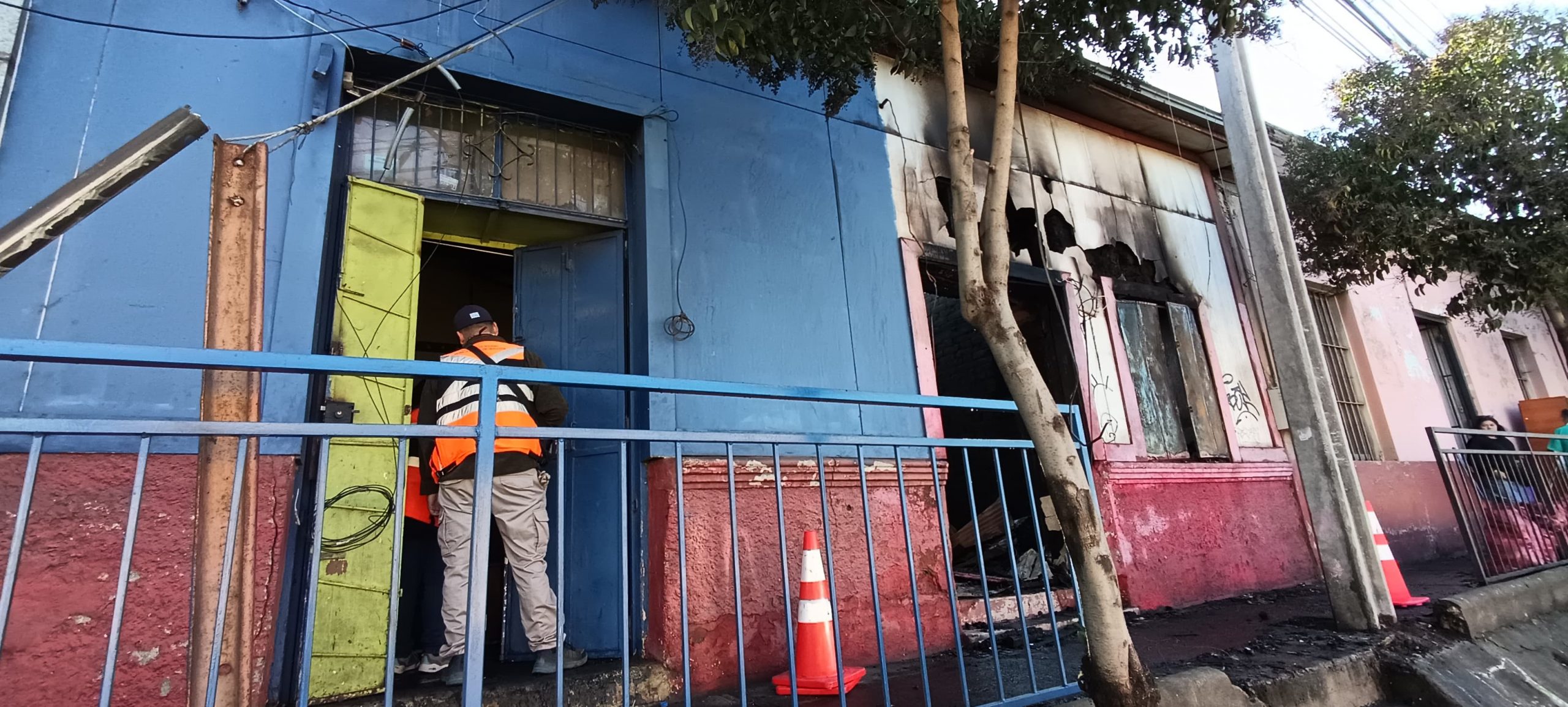 [VIDEO] Incendio en Quillota dañó seis viviendas y tres locales comerciales
