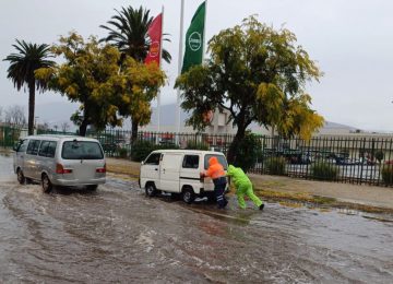 Así ha sido la jornada de lluvias en la provincia de Quillota