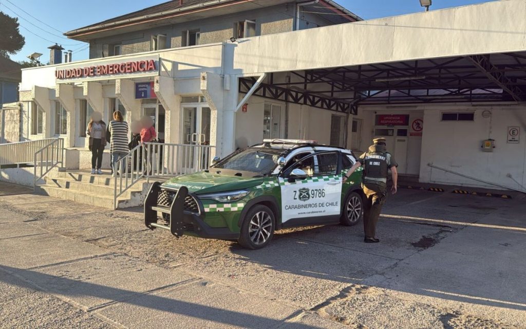 Carabineros de La Calera ayudaron a salvar a bebé de atragantarse con fruta