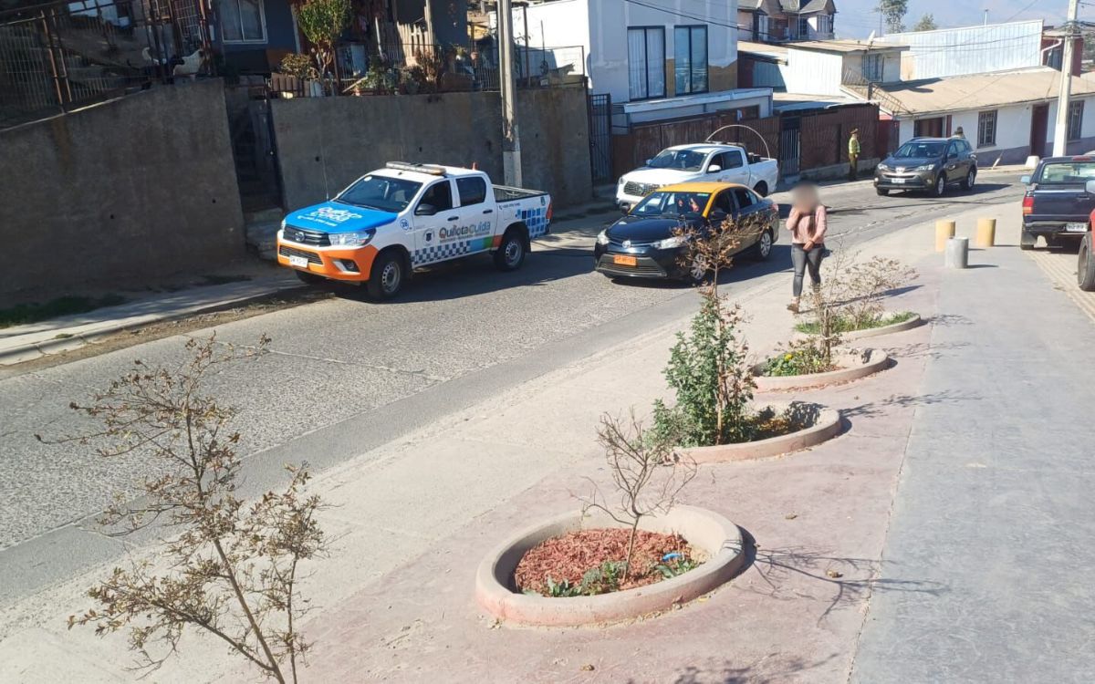 Carabineros frustra asalto a mano armada contra conductor en Quillota