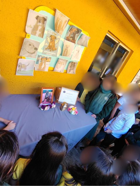 [VIDEO] Colegio Apumanque se despide de su perrito "Soprole"