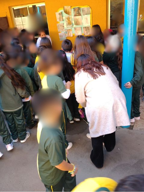 Colegio Apumanque se despide de su perrito Soprole