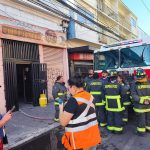 Combatieron incendio en local de juegos de azar en Quillota
