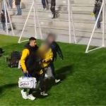 Detienen a quien habría lanzado tronador en el partido de Calera con San Luis