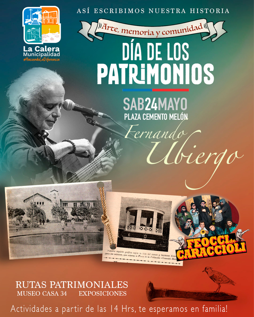 Día de los Patrimonios en La Calera 2025