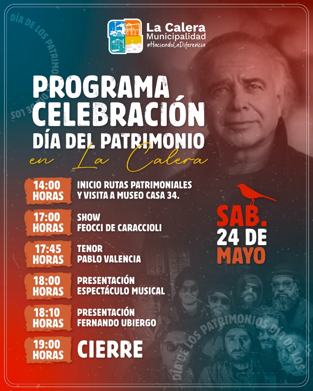 Día de los Patrimonios en La Calera 2025