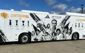 El Bus museo de Colo Colo llega a Quillota junto a ISA Energía en Chile