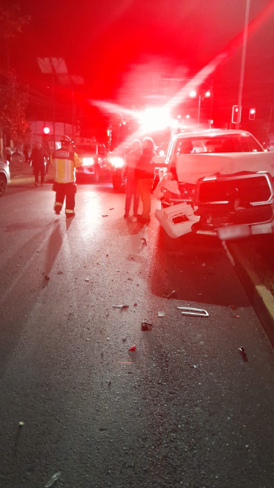 En Quillota joven fue atropellado tras colisión entre vehículos