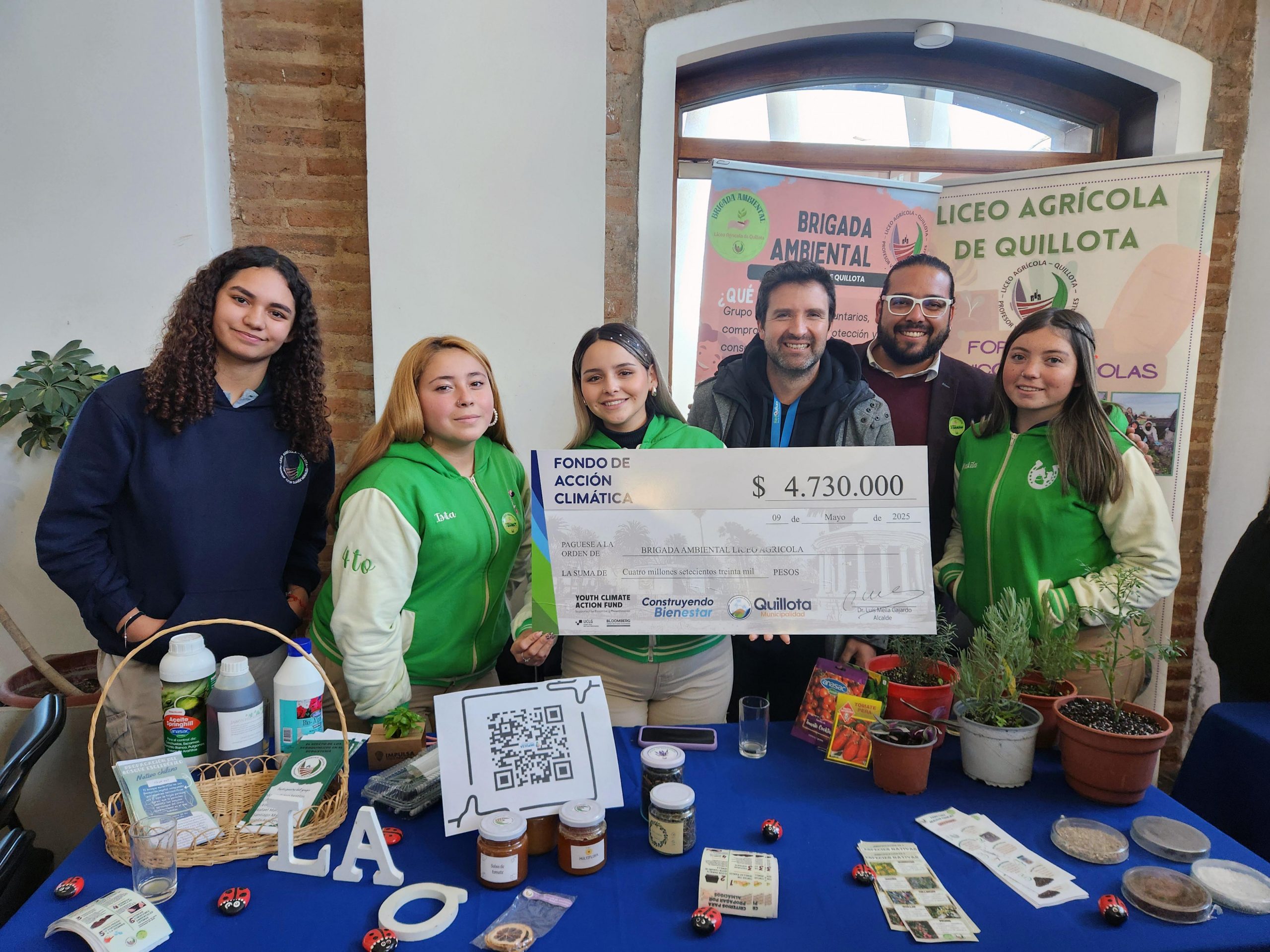 Estos 5 colegios de Quillota son elegidos para el Fondo de Acción Climática