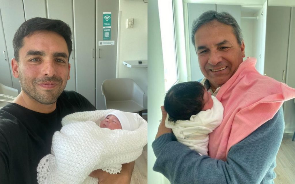 Ex Consejero Regional, Cristian Mella, se convirtió en papá