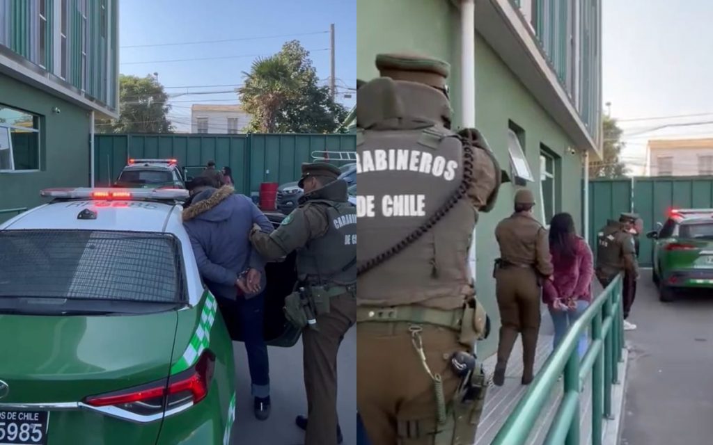 Intentaron evitar detención y atropellaron a carabinero en La Cruz