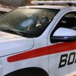 La Ligua: camioneta de Bomberos recibió feroz piedrazo en Ruta 5 Norte