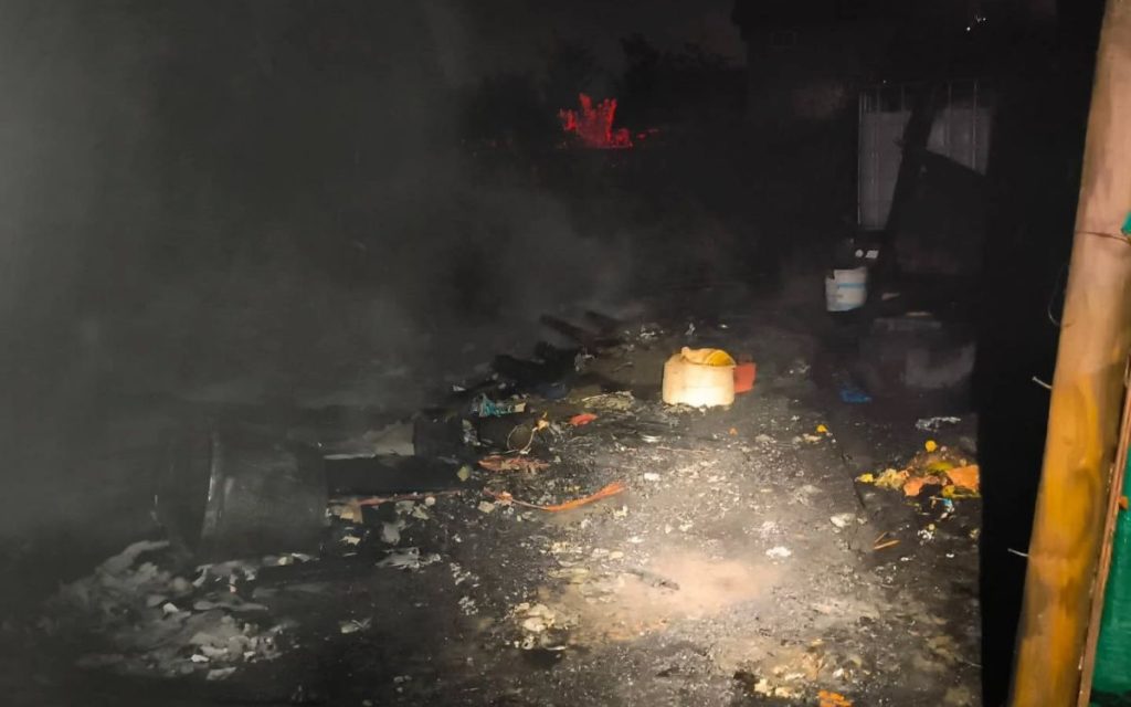 Nuevo incendio en La Calera dejó lesionadas a dos personas
