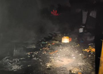 Nuevo incendio en La Calera dejó lesionadas a dos personas