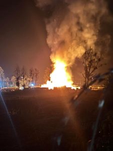 Por tercera vez en el año se incendia predio de Conservas Centauro en Hijuelas