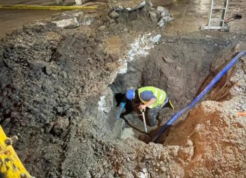 Rotura de matriz deja a 3.700 clientes sin agua en Quillota