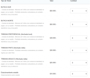 Sorpresa por los precios de las entradas para Limache contra Universidad de Chile
