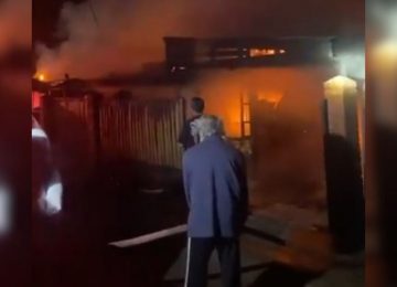 Tragedia en Cabildo: incendio de madrugada dejó dos fallecidos