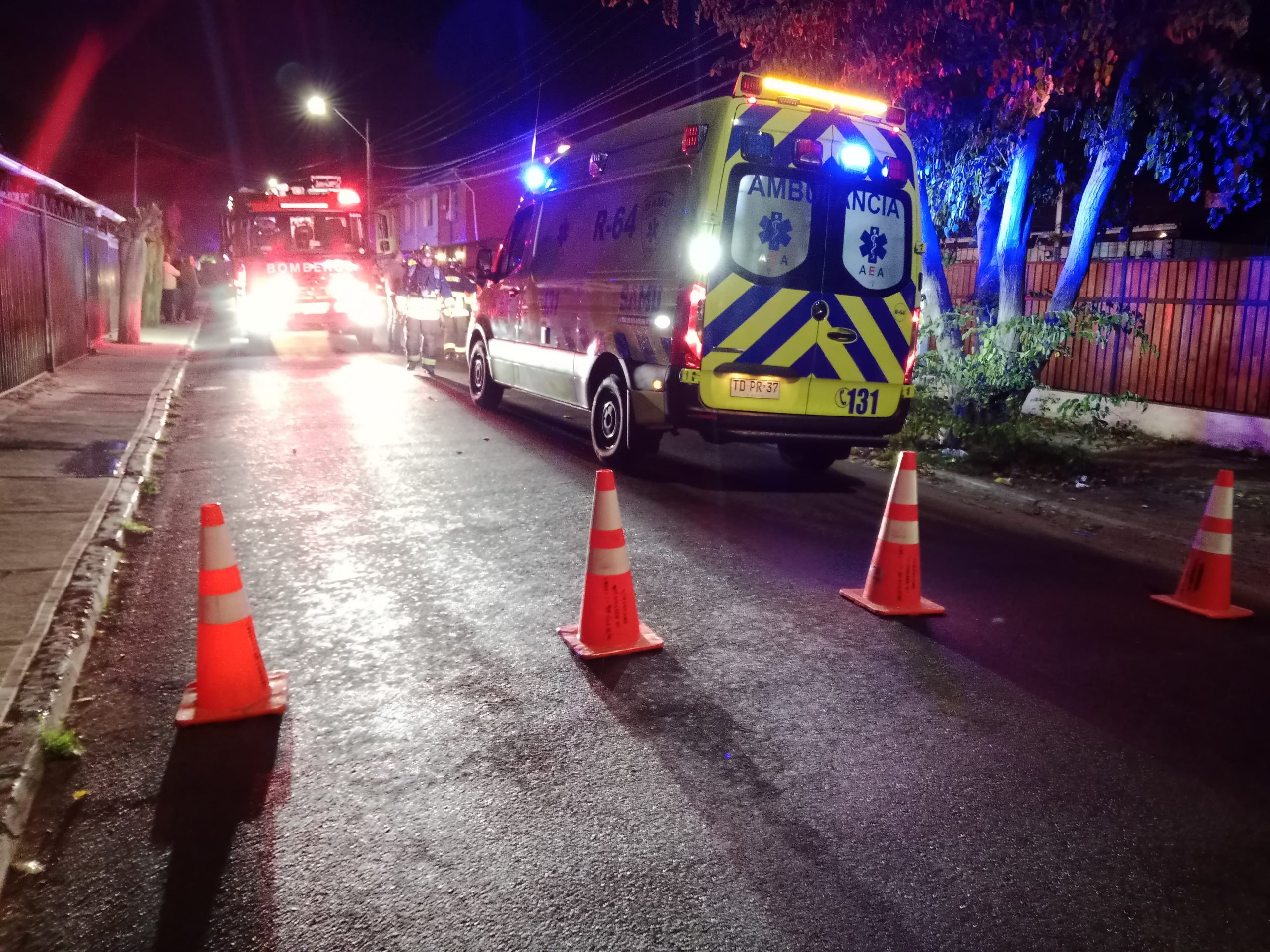 Tres incendios en Quillota Llaman a realizar mantención a sistemas de calefacción