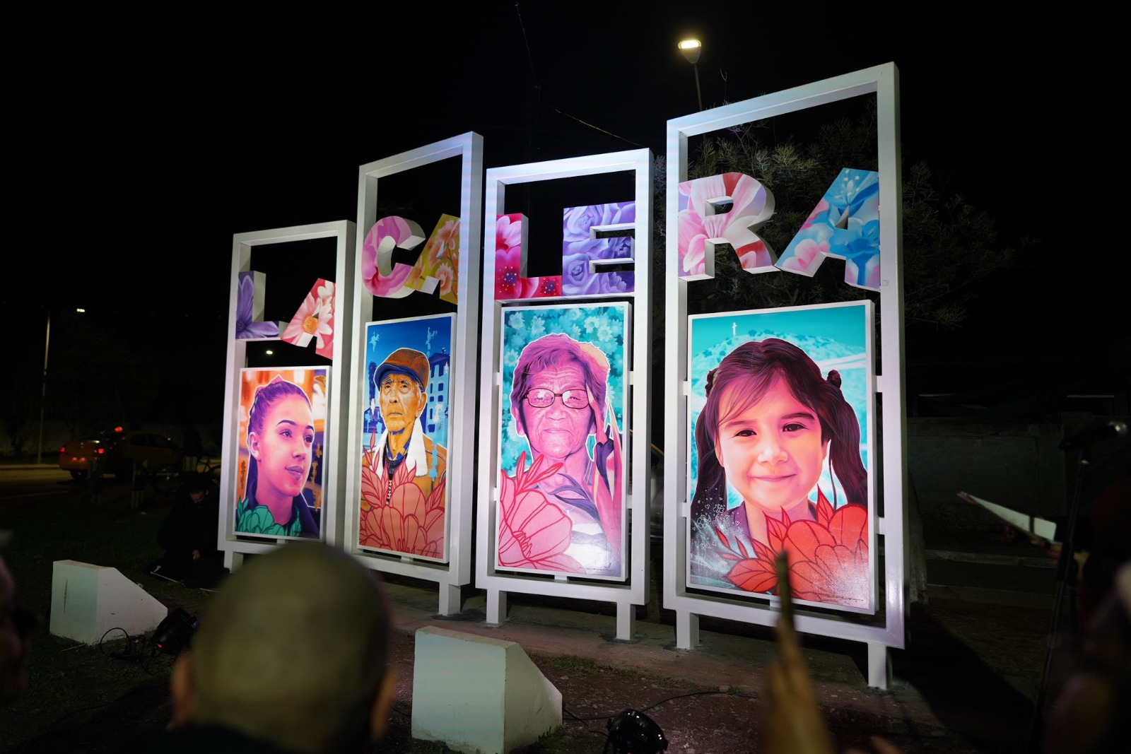 [FOTOS] Accesos a La Calera ahora homenajean a personajes de la comuna