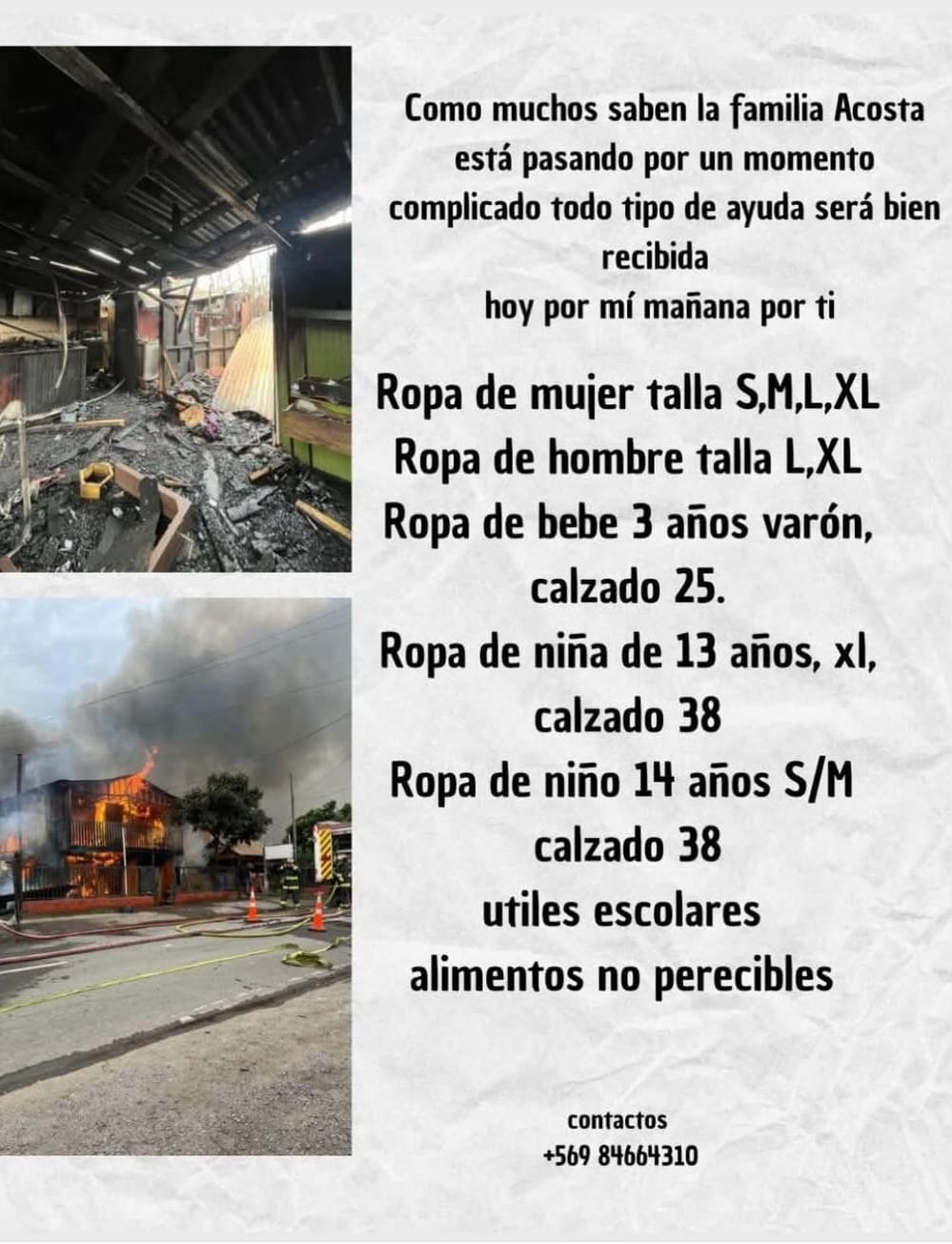 Harán actividad a beneficio de familias damnificadas en incendio en Ocoa