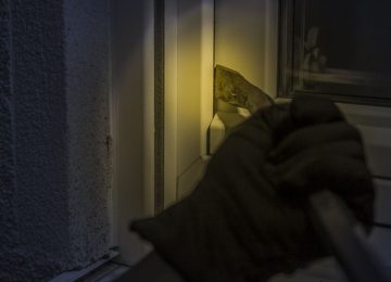 Hasta una cámara de vigilancia se robaron en una casa en El Melón