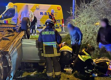 La Calera: Suspenden a carabineros que volcaron cuando regresaban de fiesta