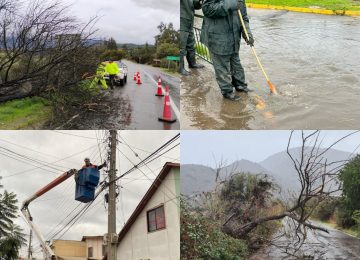 Lluvia: Unos 40 mm de agua caída en las comunas de la provincia de Quillota