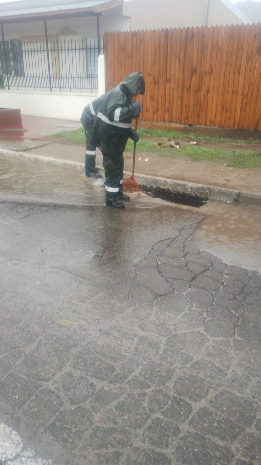 Lluvia Unos 40 mm de agua caída en las comunas de la provincia de Quillota