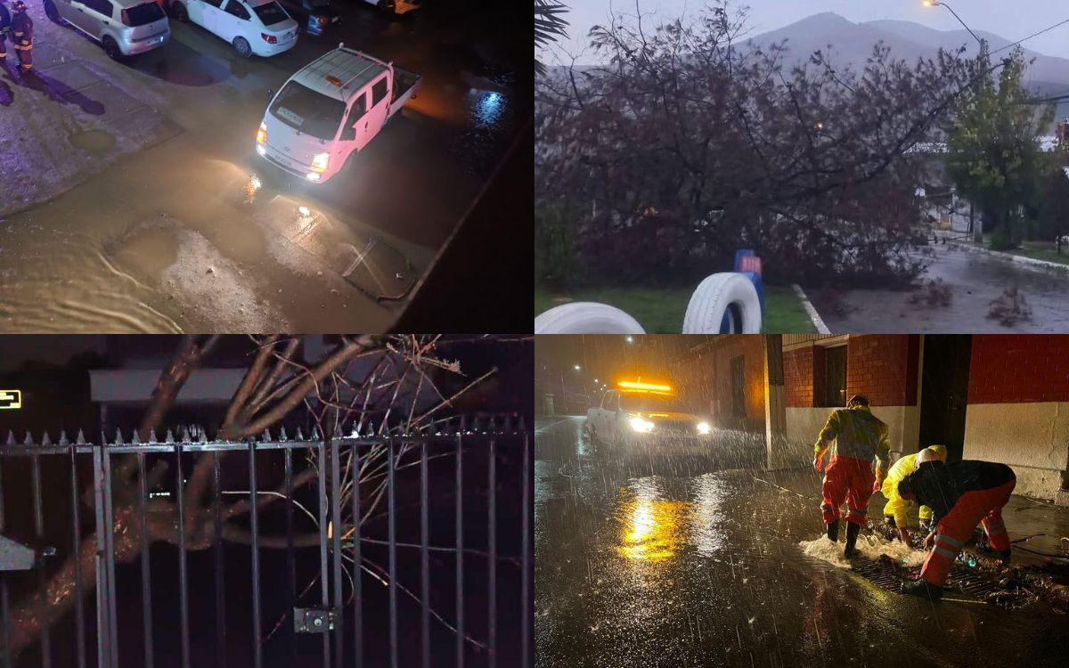 Lluvias: las principales emergencias en la provincia de Quillota