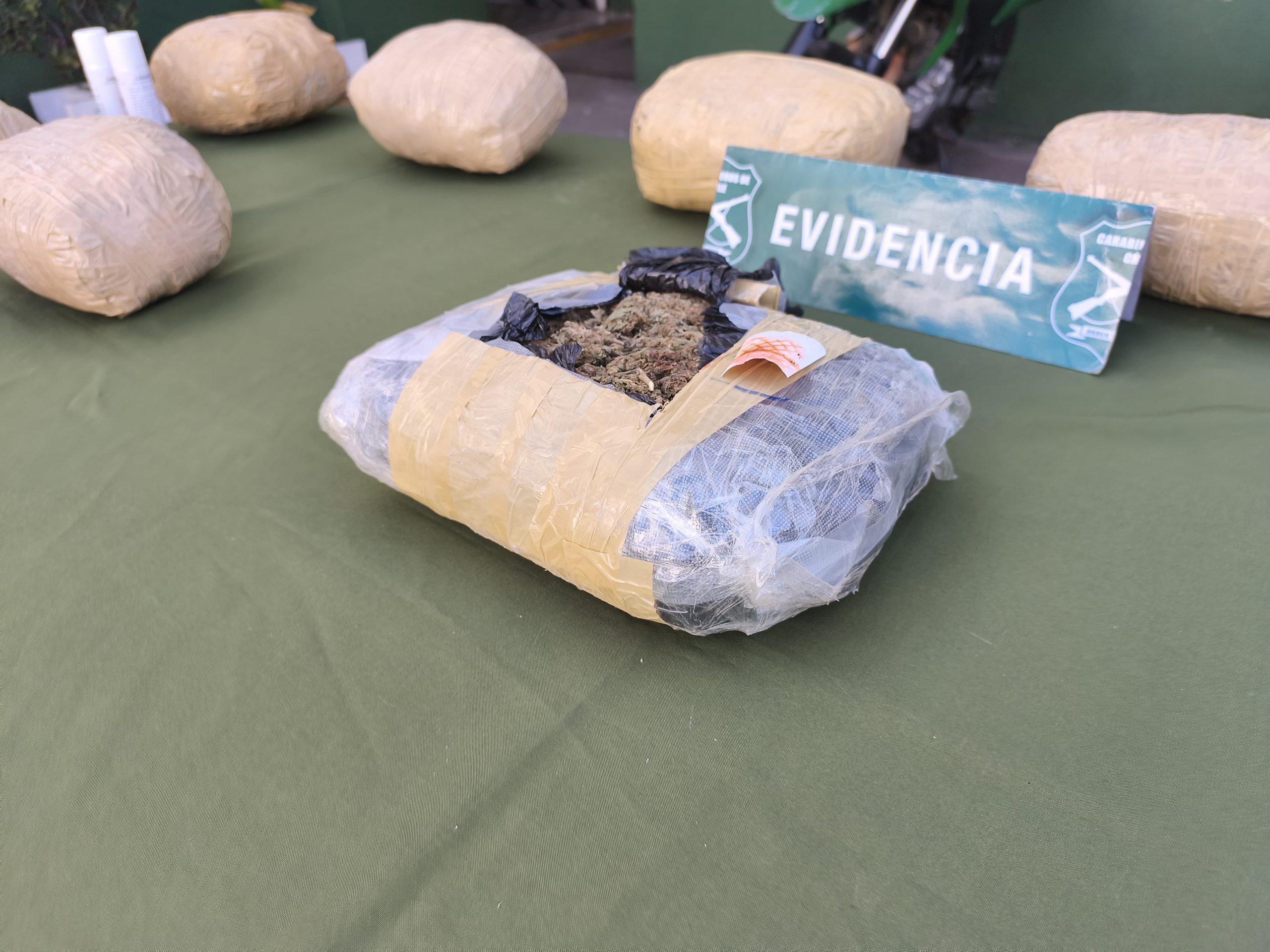 Nogales Sorprenden a choferes trasladando casi 350 kilos de droga