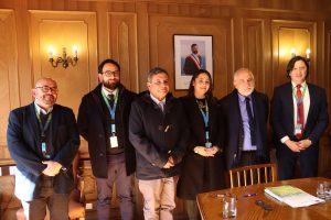 Reunión alcalde Luis Mella con ministro Montes
