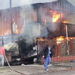 [VIDEO] Incendio consumió una vivienda en Hijuelas