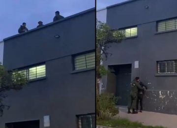 [VIDEO] Capturan a ladrón que intentó huir subiendo a techo en Quillota