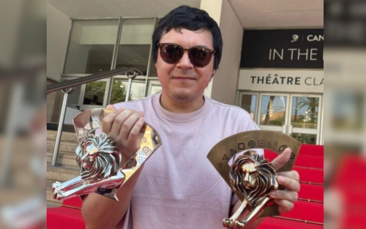 Calerano ganó tres leones en festival de creaciones publicitarias más importante del mundo