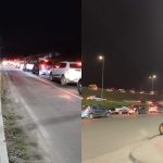 Congestión vehicular de varios kilómetros por obras en la autopista Los Andes