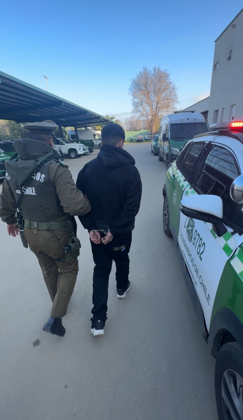 El sujeto fue sorprendido tras cometer un robo con intimidación pese a tener arresto domiciliario total.
