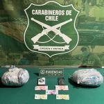 En La Ligua sorprendieron a dos hombres trasladando marihuana en auto