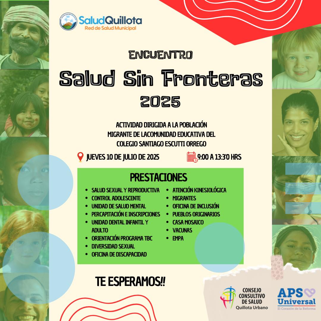 En Quillota se realiza encuentro Salud Sin Fronteras para familias migrantes
