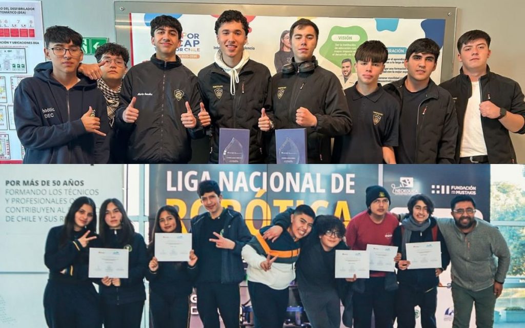 Escolares de Quillota brillan en el torneo de robótica más grande de Latinoamérica
