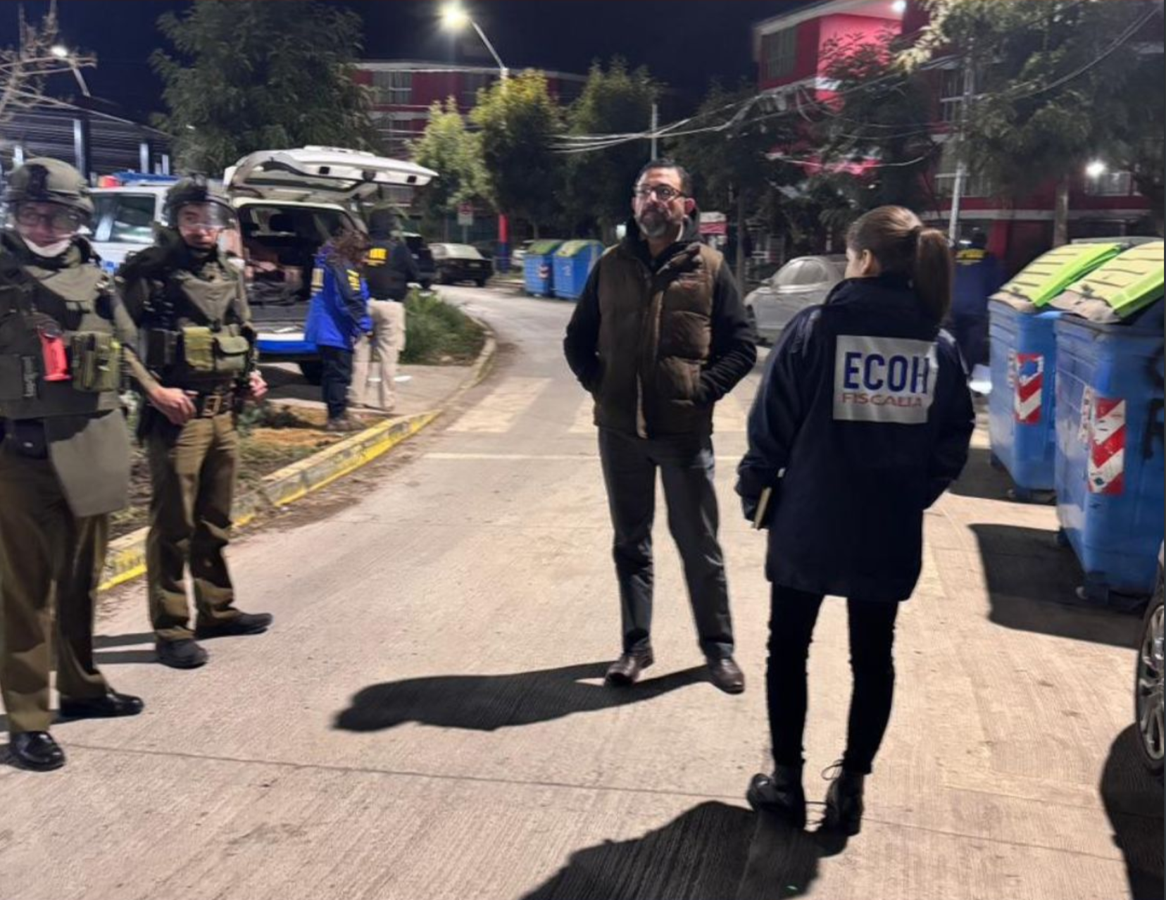 La Policía de Investigaciones y Fiscalía continúan realizando diligencias.