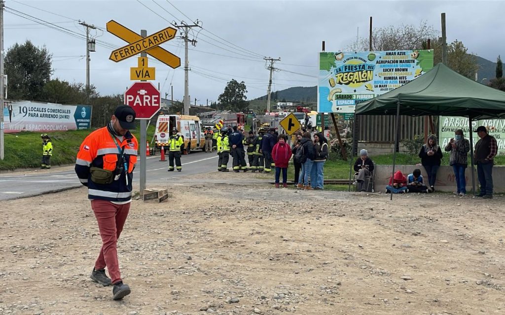 Hicieron evacuación preventiva en Santa Rosa de Colmo