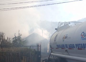 Incendio en Quillota Los Colonos julio 2025