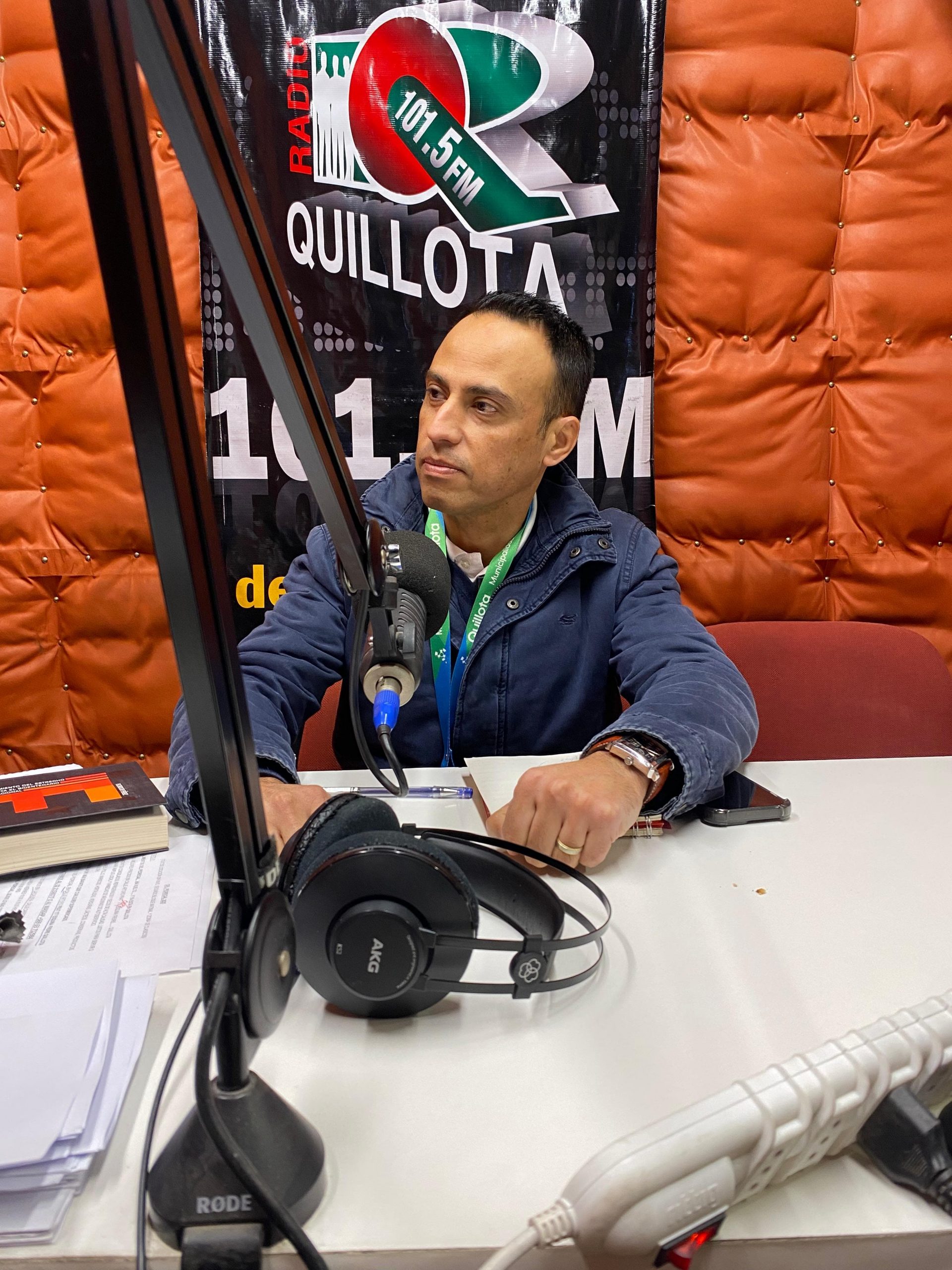 Rodrigo Ortiz es director de Seguridad Pública de Quillota desde hace seis meses.